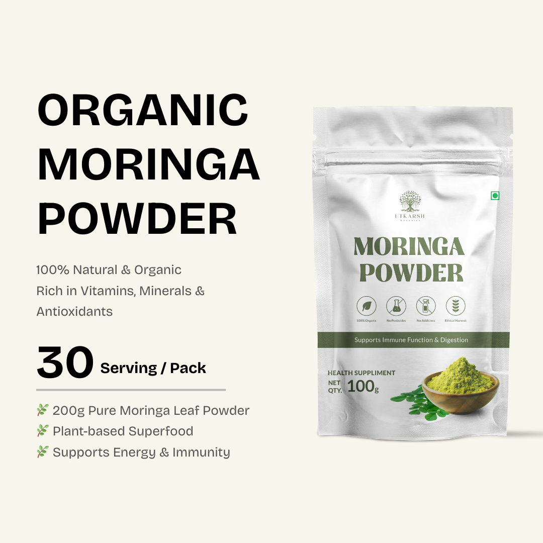 Organic Moringa Powder | 100gm