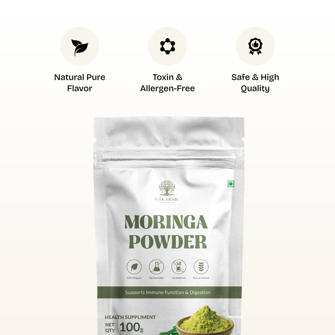Organic Moringa Powder | 100gm