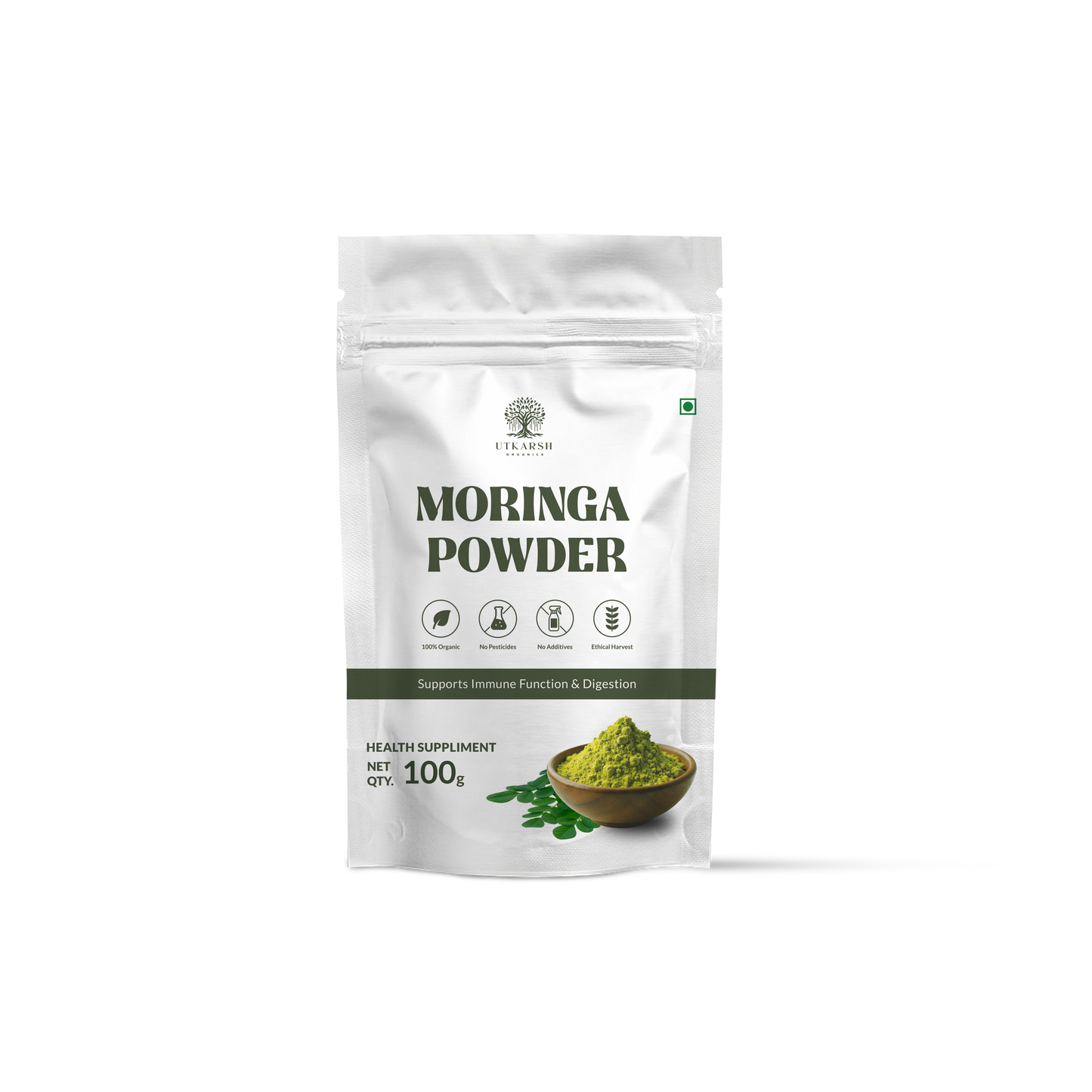 Organic Moringa Powder | 100gm