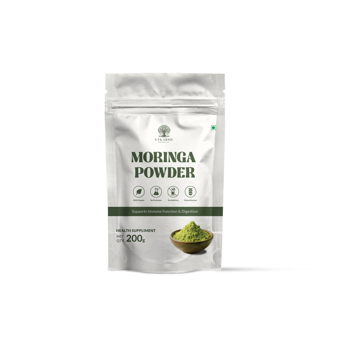 Organic Moringa Powder | 200gm